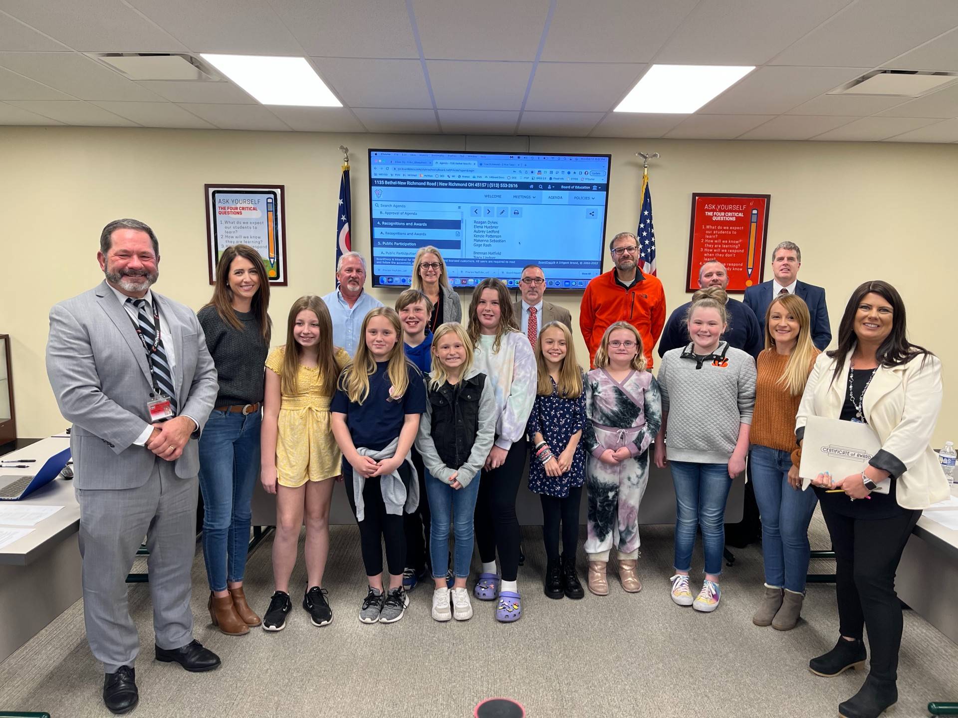 Monroe students and teachers are Leading Lions for October 2022
